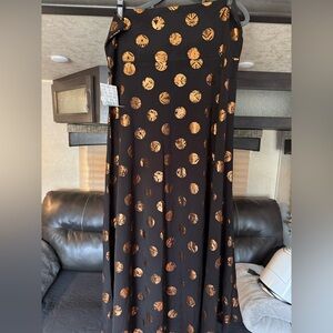 Lularoe elegant collection 2xl maxi skirt